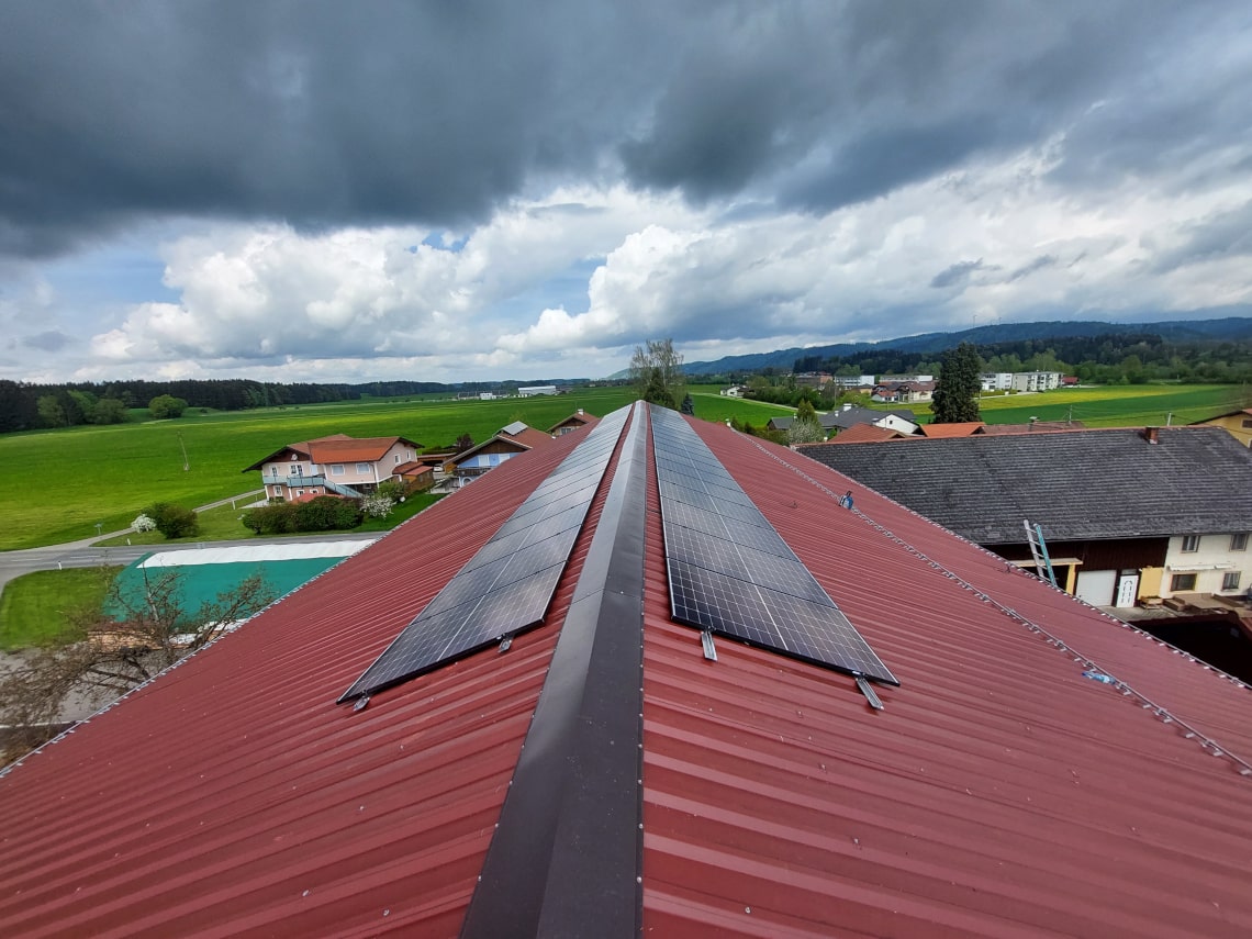 Referenzen Photovoltaikanlage Lengau