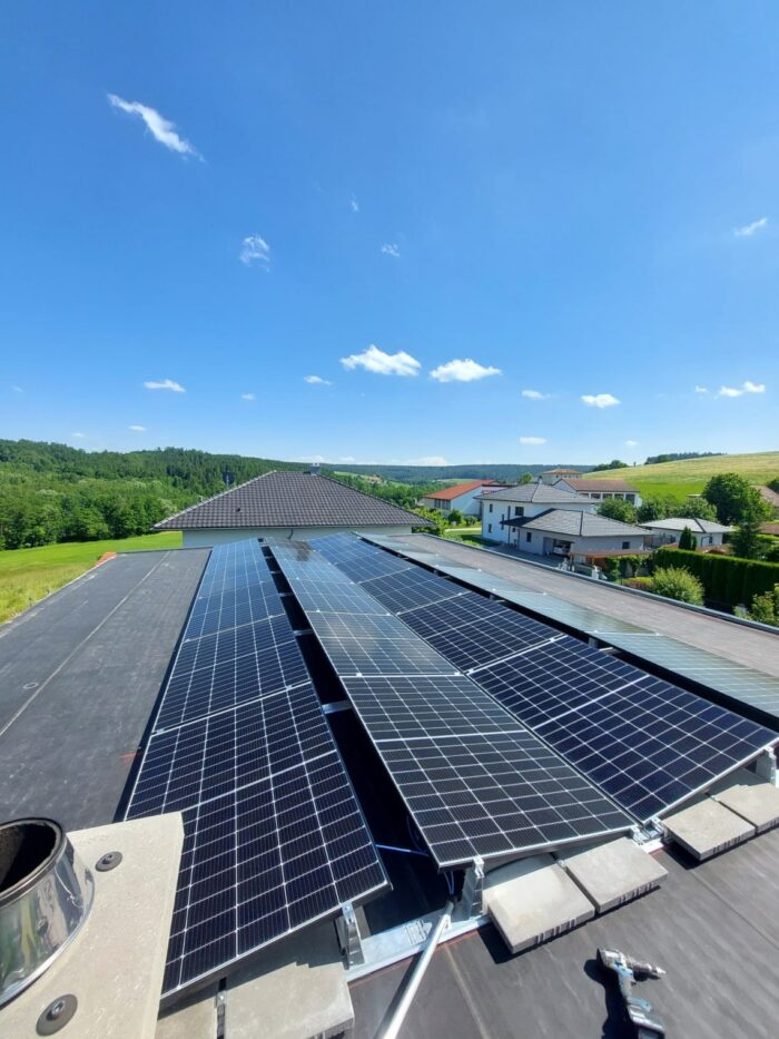 Referenzen Photovoltaikanlage Waldzell Nußbaum